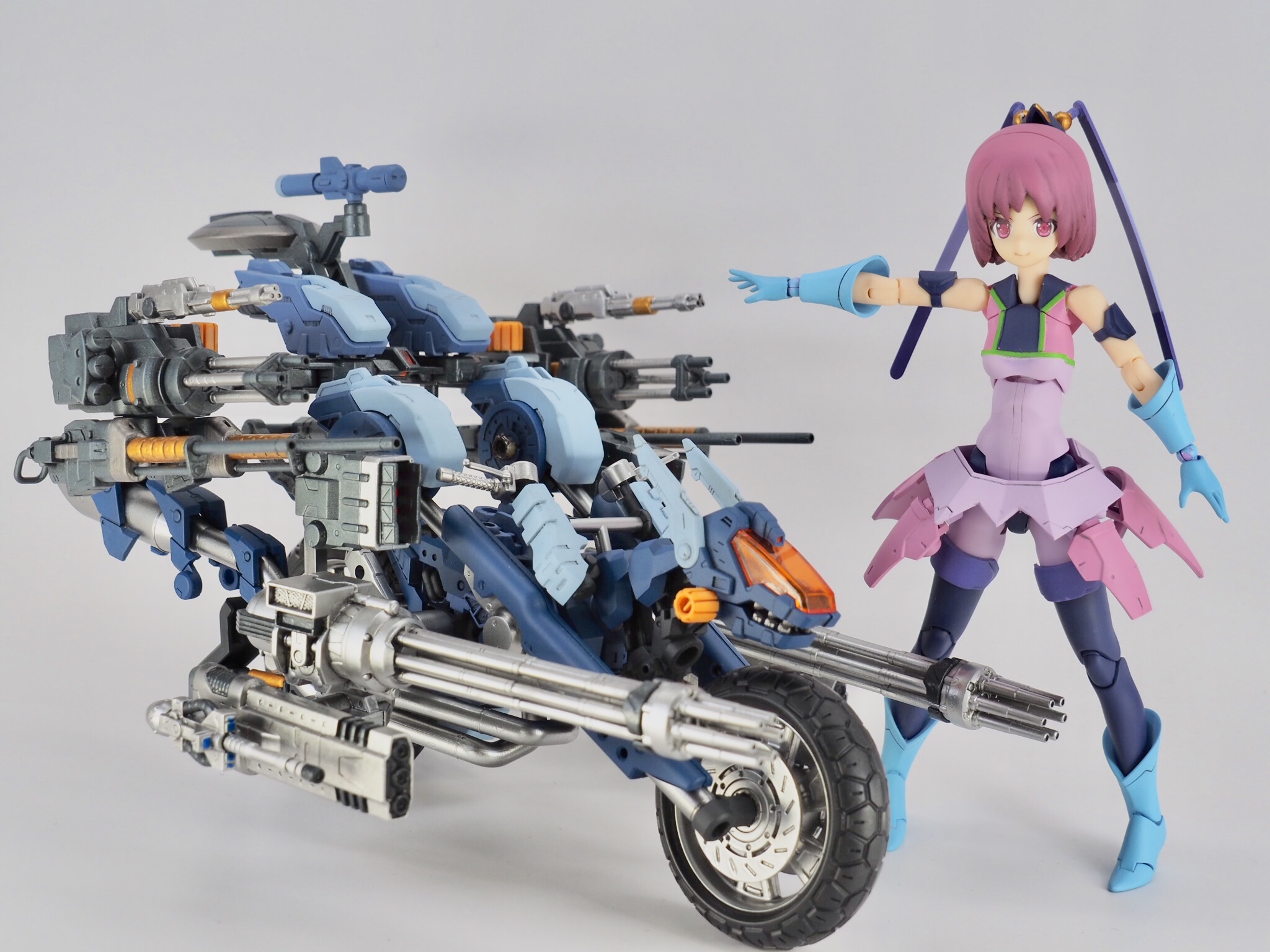zoikino! - 改造ゾイド： ガンスナイパーバイク＆リノン