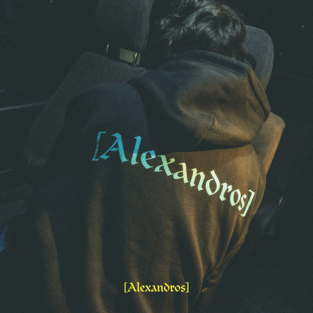 2025 Winter Fest. HALF ZIP HOODIE (Black) | [Alexandros
