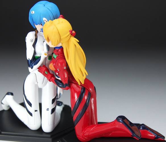綾波レイ＆アスカフィギュアプラグスーツVer.3新世紀エヴァンゲリオン