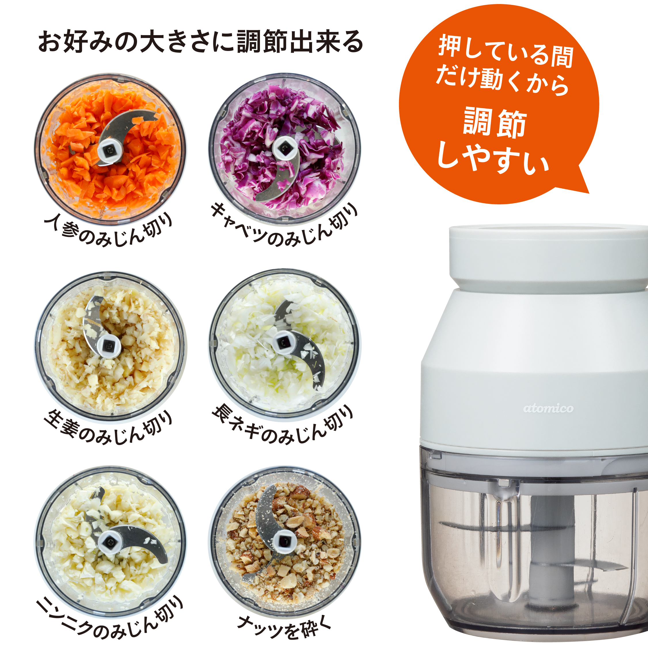 コードレスチョッパー at-03 – 株式会社シービージャパン CB JAPAN CO.,LTD
