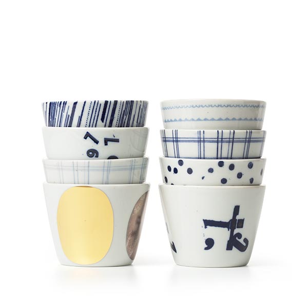販売終了】東屋 / 赤丸｜手挽き・手描きの上絵小皿