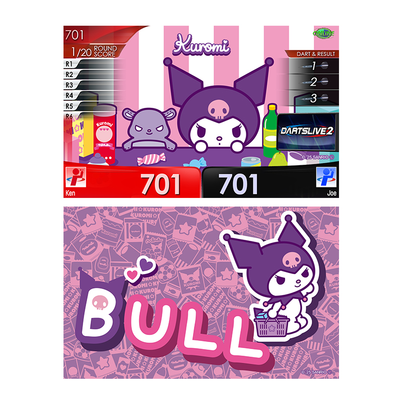 ダーツハイブ店舗限定】サンリオキャラクターズキャラクターダーツ