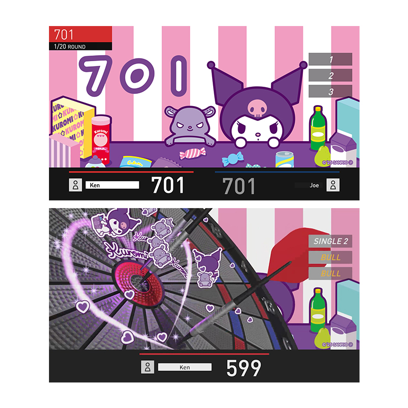 ダーツハイブ店舗限定】サンリオキャラクターズキャラクターダーツ