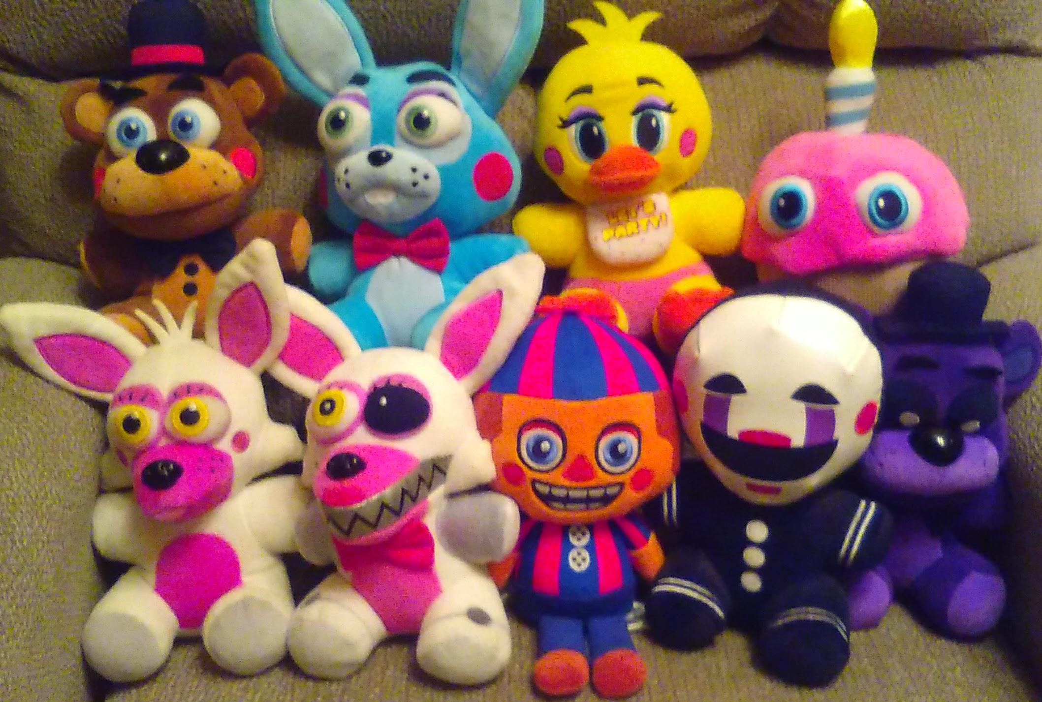 俺の FNAF 2 ぬいぐるみたち！ : r/fivenightsatfreddys