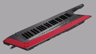 Roland AX-Edge-W (ホワイト) 49鍵盤 シンセサイザー ショルダー