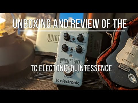 TC Electronic Quintessence Harmonizer. Unboxing & Review - YouTube