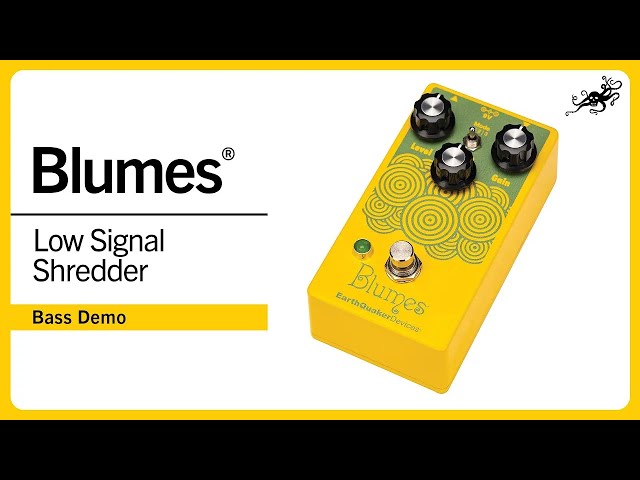 Blumes（ブルームス） ベースオーバードライブ：アースクエイカー