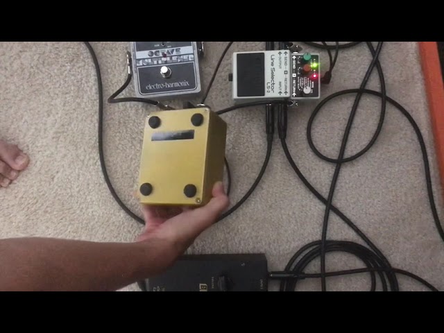 Guyatone Br 2 Bottom Wah Rocker + Human Gear Animato Bass Effect