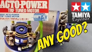 Tamiya Acto-Power TRF Tuned 12t (49567) Motor Run with GPS