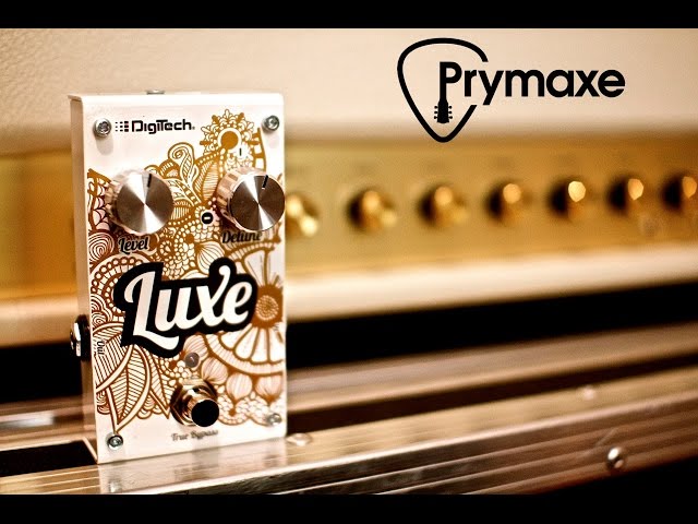 Digitech Luxe Detune Demo - YouTube