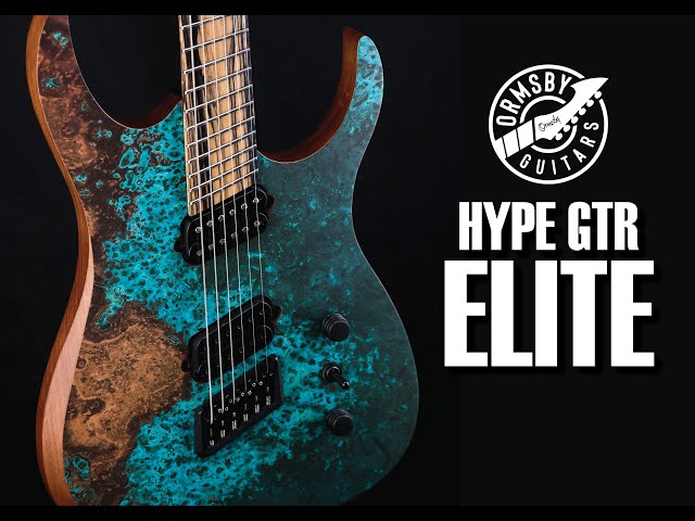 Ormsby Guitars || Hype GTR Elite overview with Artist Eric Groot