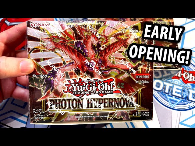 INSANE* BOX OPENING! | Photon Hypernova (TCG) - YouTube