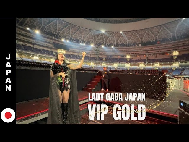 VIP Gold Experience 🇯🇵🖤✨| Inside Lady Gaga's The Mayhem Ball