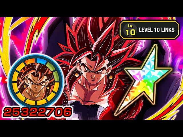 100% NEW LIMIT BREAKER SUPER SAIYAN 4 VEGITO LEVEL 10 LINKS