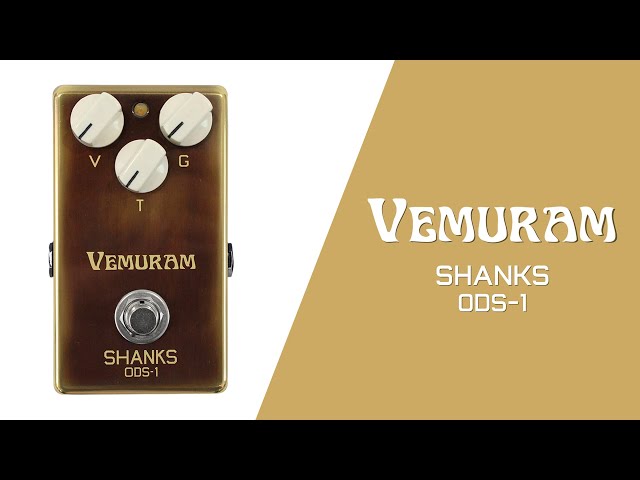 Vemuram Shanks ODS1 Overdrive | 1-Minute Demo - YouTube