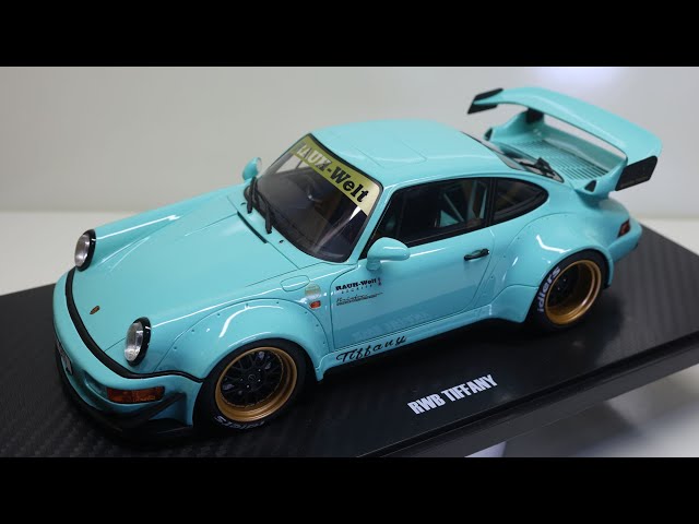 1/18 GT Spirit Porsche RWB Tiffany Blue - YouTube