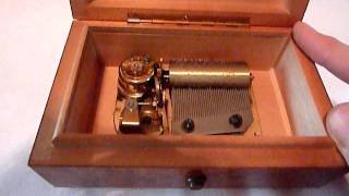 Swiss (Cuendet) music box 2 - YouTube
