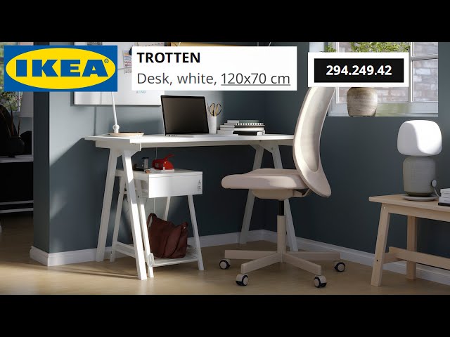 🛠️ Unboxing, Assembly & Review of IKEA TROTTEN Desk (White