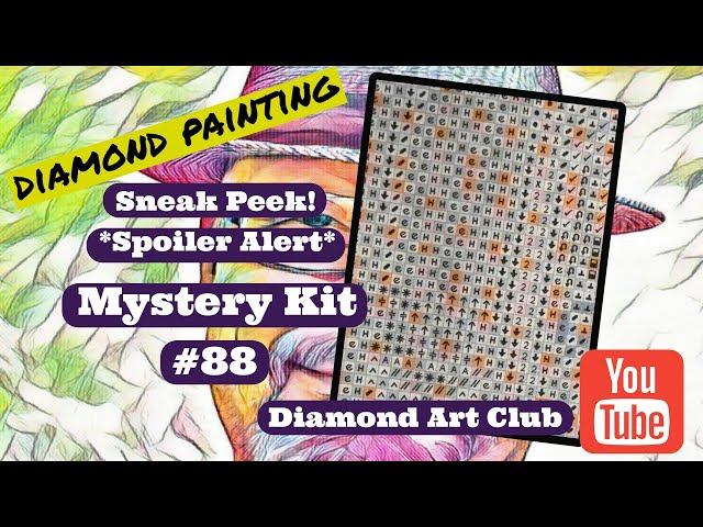 Diamond Art Club Sneak Peek - Mystery Kit #88! - YouTube