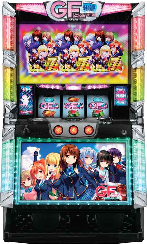 パチスロガールフレンド(仮)～聖櫻学園メモリアル～ パチスロ スロット