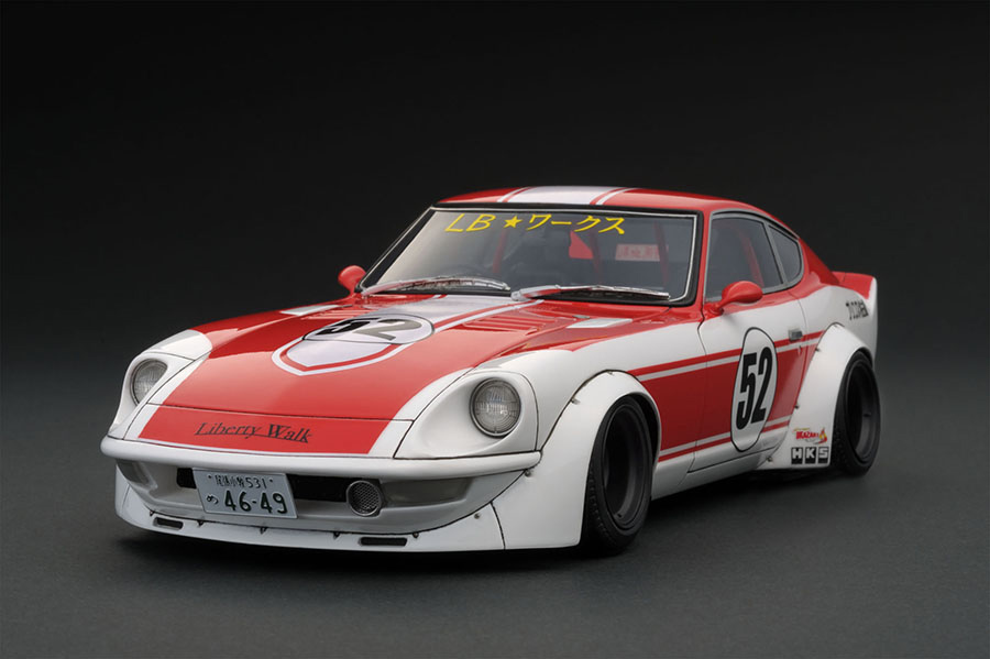 IG1097 1/18 LB-WORKS Fairlady Z (S30) White | LINE UP | [公式