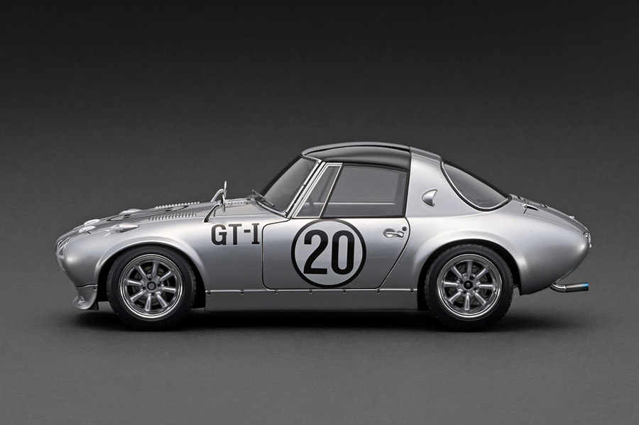 IG3094 1/18 Toyota Sports 800 NOB Hachi Ver Silver | LINE UP