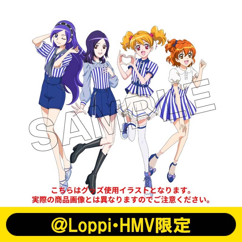 フレッシュプリキュア!アクリルスタンド+オーロラ缶バッジ【lh限定