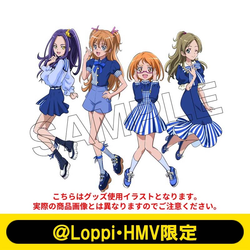 アクリルスタンド+オーロラ缶バッジ / スイートプリキュア♪【＠Loppi