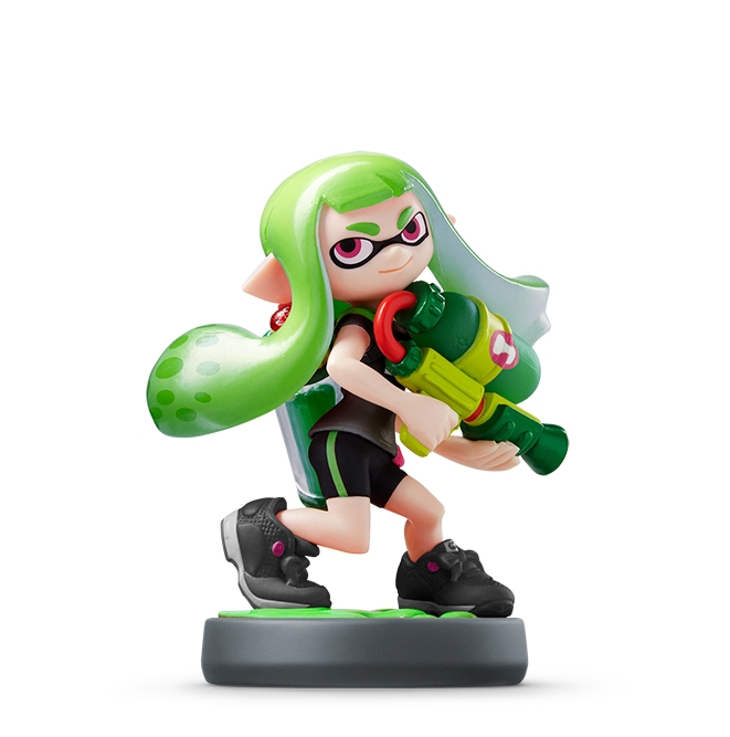 amiibo ガール【ライムグリーン】（スプラトゥーンシリーズ） : Game