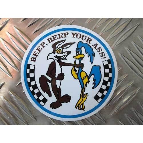 ロードランナー ワイリーコヨーテ ステッカー ROAD RUNNER 世田谷