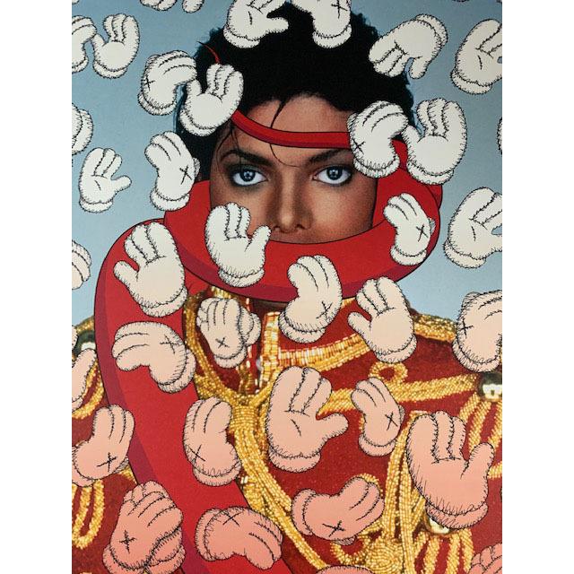 Michael Jackson ON the Wall/Kaws/ポスター : azポスター - 通販