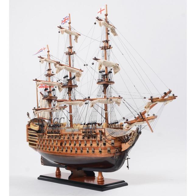 帆船模型 完成品 木製 イギリス海軍 軍艦 HMS ヴィクトリー号 Victory