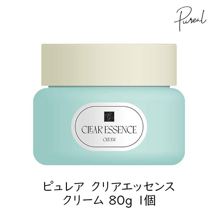 ピュレア クリアエッセンスクリーム 80g 1個 なめらかな肌 うるおい