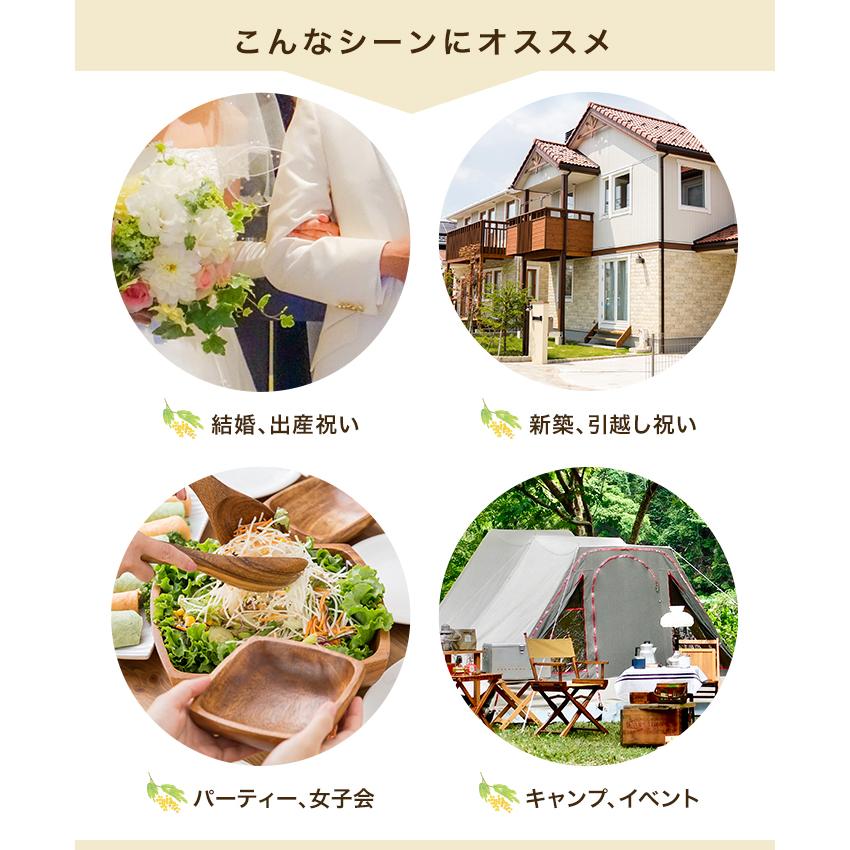 不二貿易（Fuji Boeki） 木製 食器 アカシア食器 ボウルセット