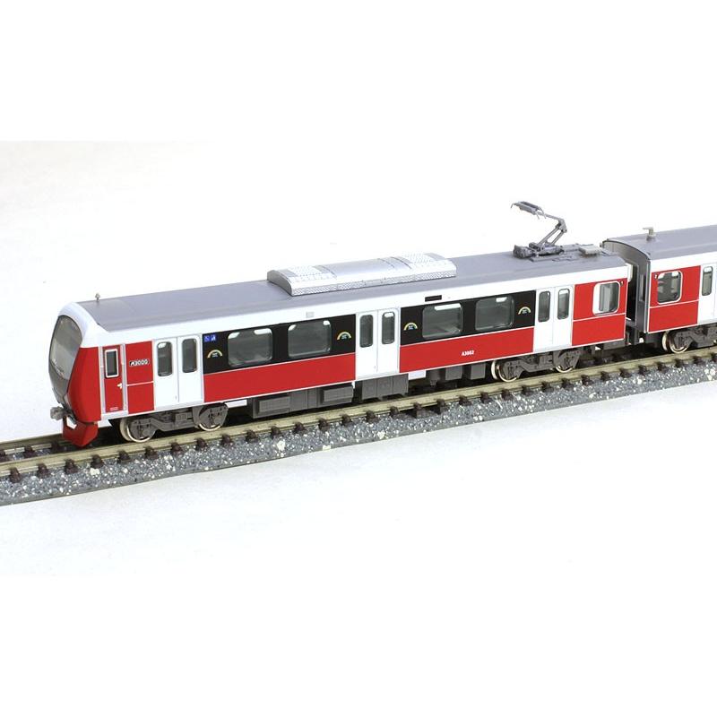 静岡鉄道A3000形（パッションレッド）2両編成セット（動力付き