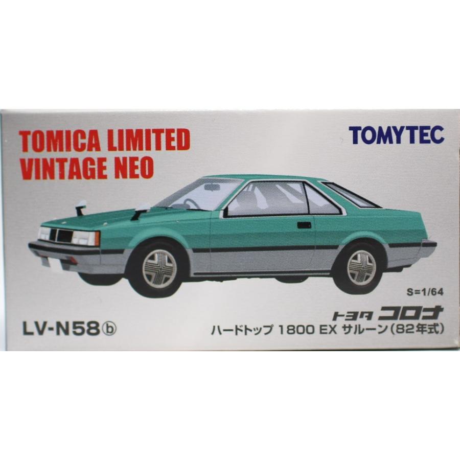 新品 トミカリミテッドヴィンテージ TLV-N58b トヨタコロナ 1800EX