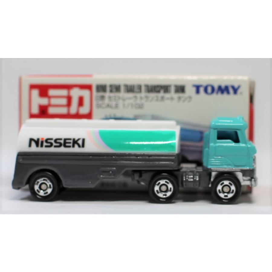 USED トミカ 11 日野 セミトレーラー トランスポートタンク 1/102