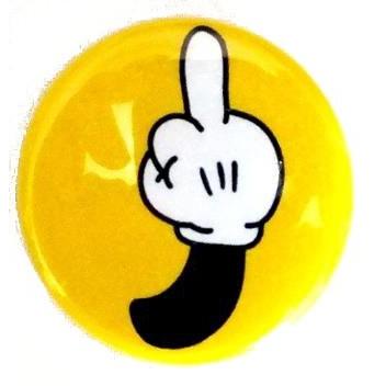 缶バッジ FUCK YOU 38mm ピンバッジ : SHINSEITECH - 通販 - Yahoo
