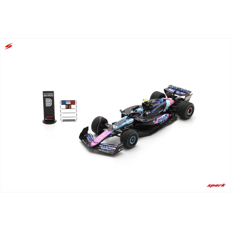 スパーク 1/43 アルピーヌ A524 No.10 2024 F1 ブラジルGP 3位 P