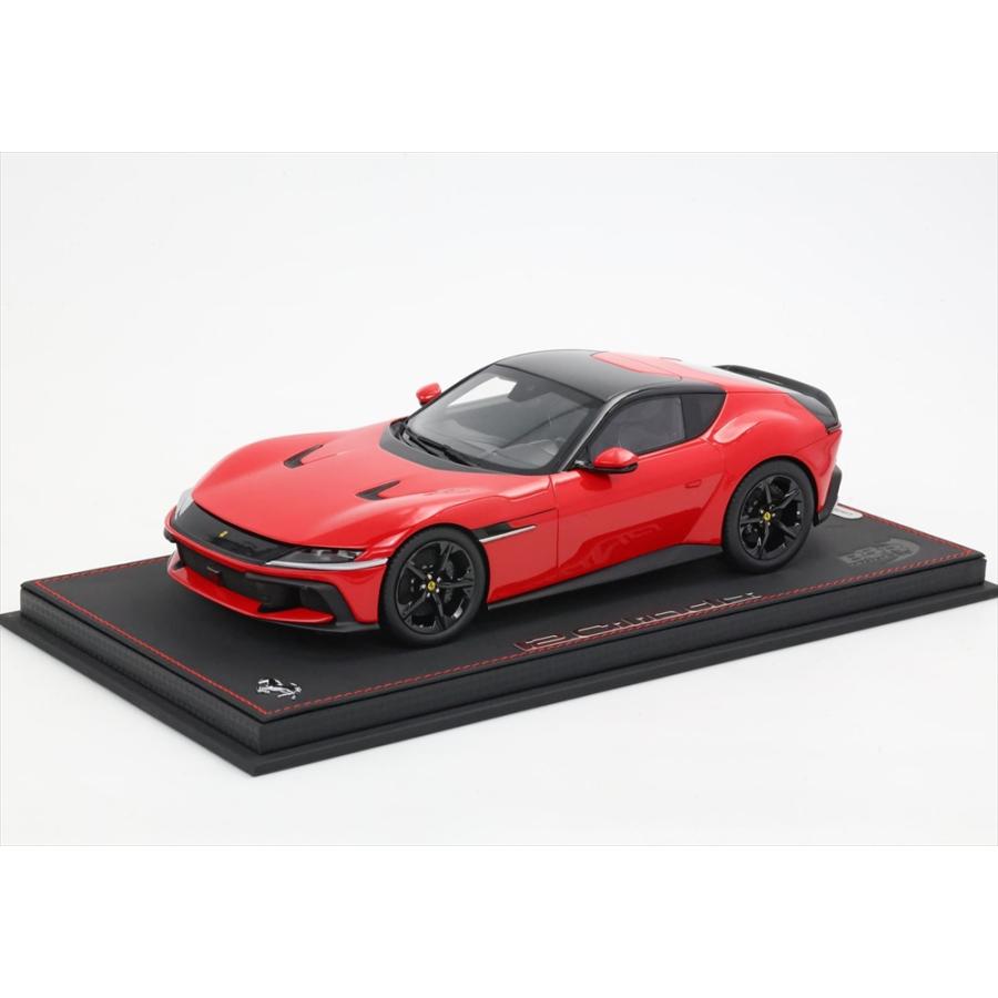 BBR 1/18 フェラーリ 12チリンドリ クーペ ロッソコルサ ディスプレイ