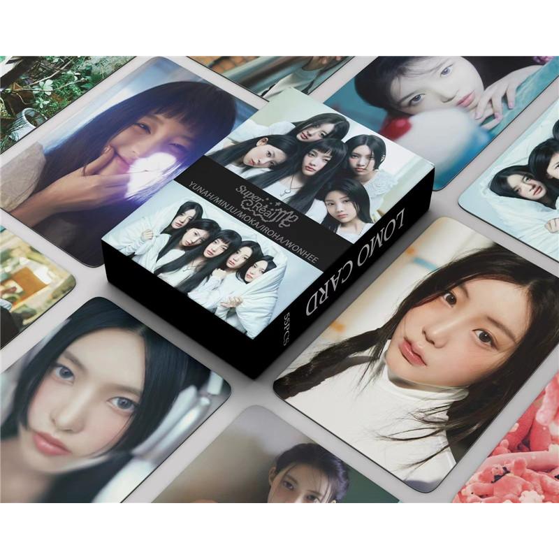 ILLITグッズ フォトカード 55枚 セット トレカ アイリット 写真 全員 K