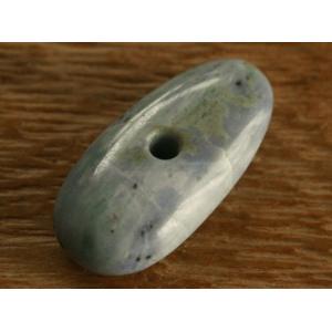 糸魚川翡翠大珠 C01102 故知 作 60mm*19mm*11mm 糸魚川 ひすい 大珠