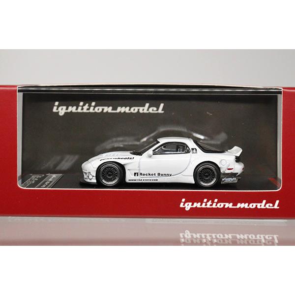 ignition model 1411 Rocket Bunny RX-7 (FD3S) White : ミニカー