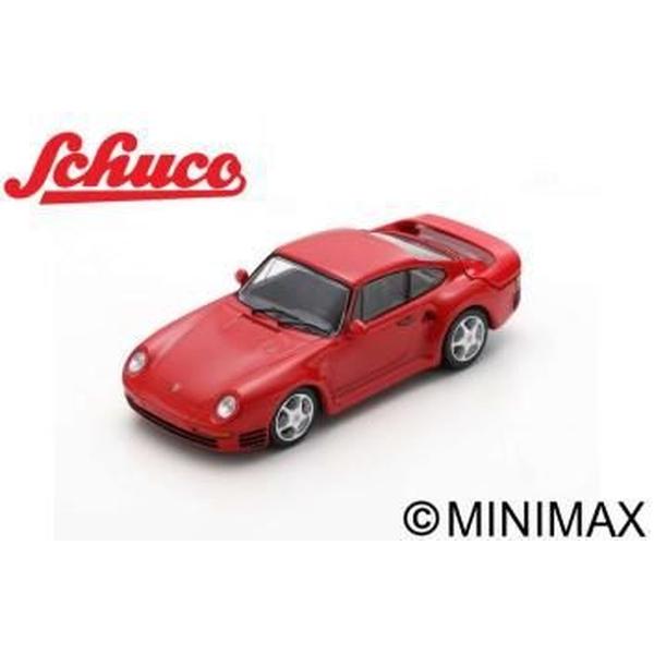 5月予約】シュコー 1/43 ポルシェ 959 1986 レッド 完成品ミニカー