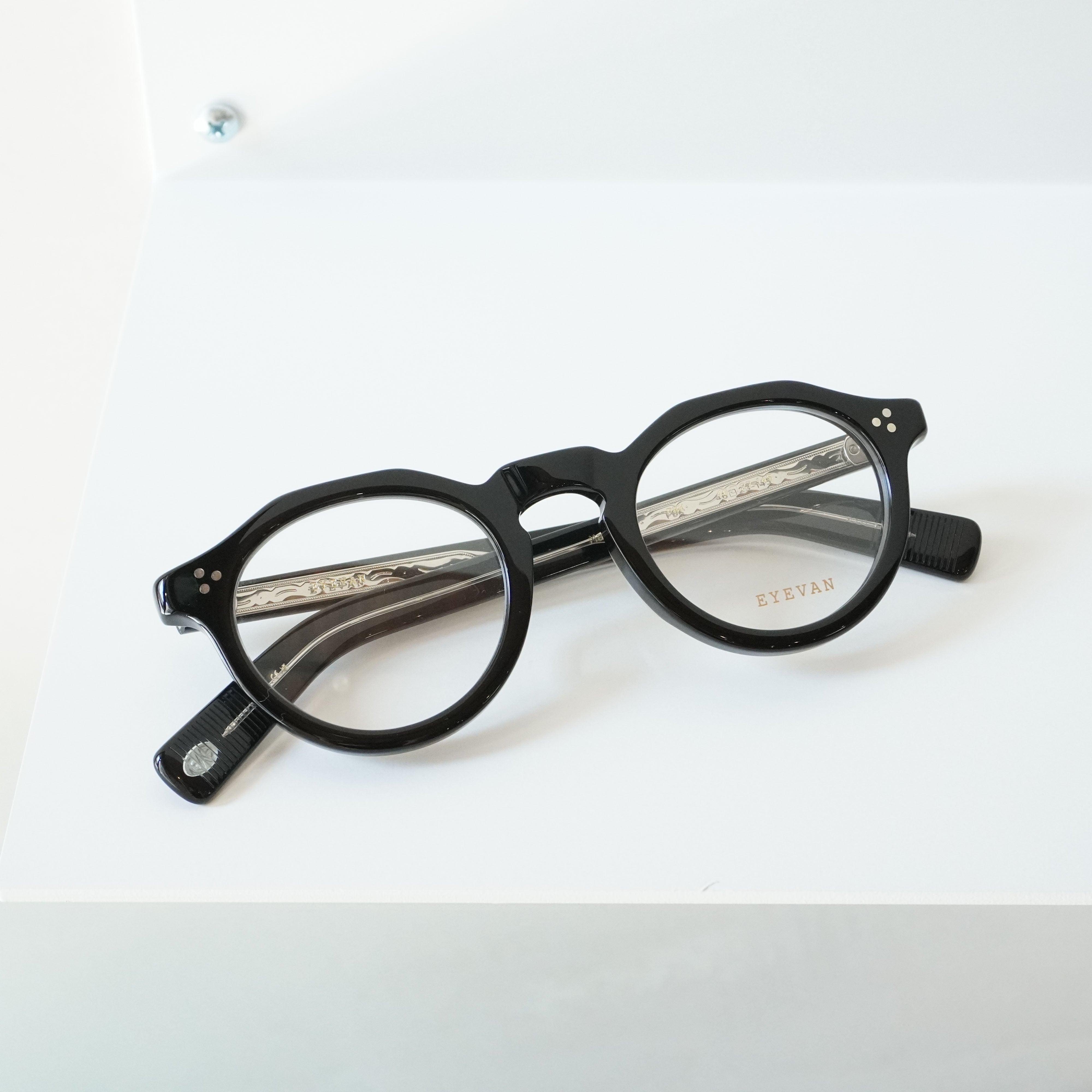 EYEVAN アイヴァン / MASON 44 / PBK (PIANO BLACK) / メガネ – KRANC