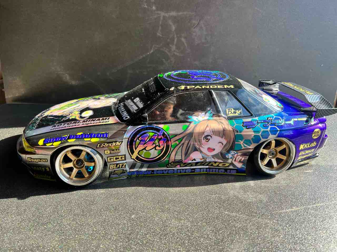 痛車 RCボディ ラブライブ! 南ことり仕様 アディクション R32 GT-R