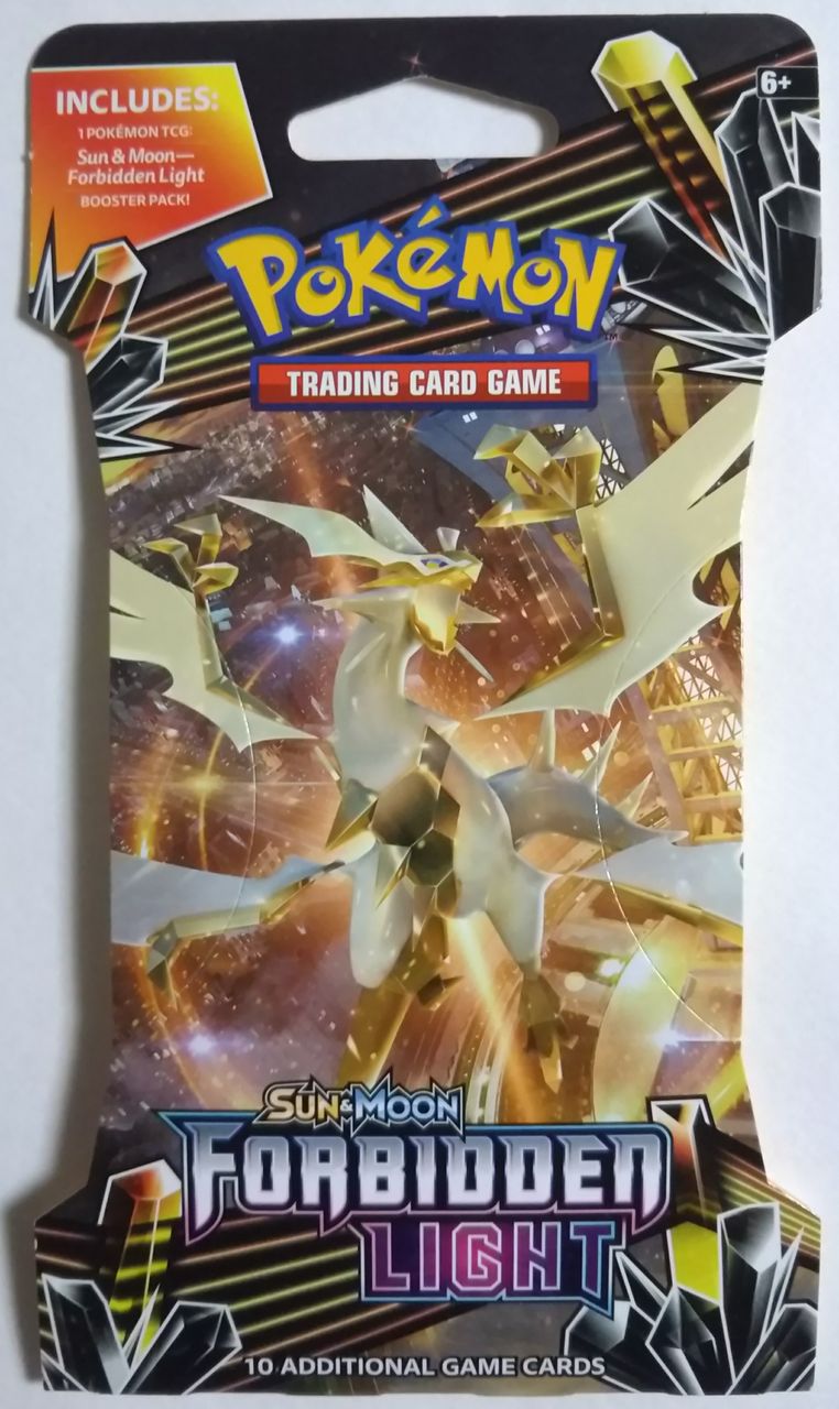 アメリカ版「禁断の光」のポケモンカードのパック】POKEMON TRADING