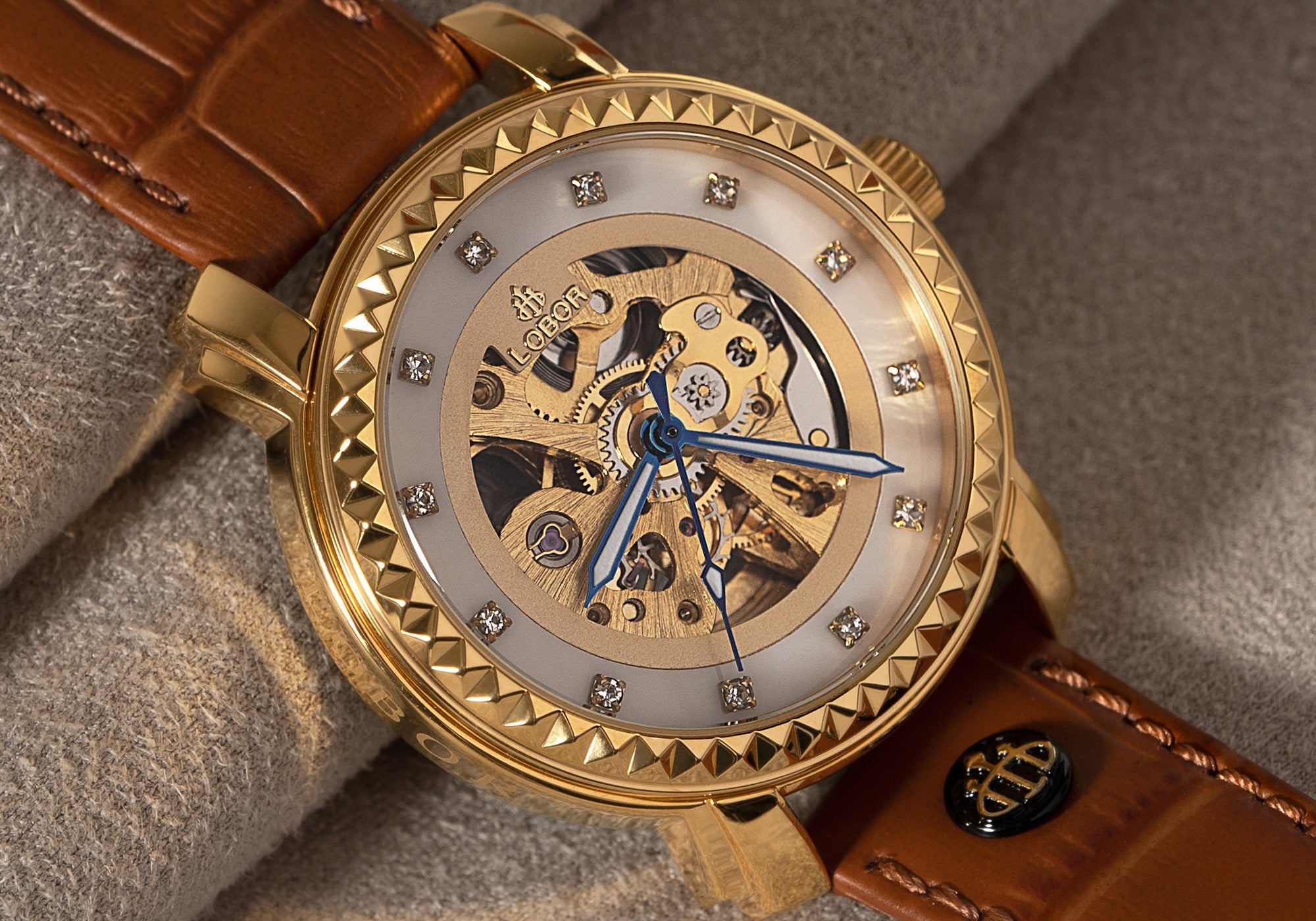 Premier Jardine Black 41mm | Skeleton Automatic Watches For Women