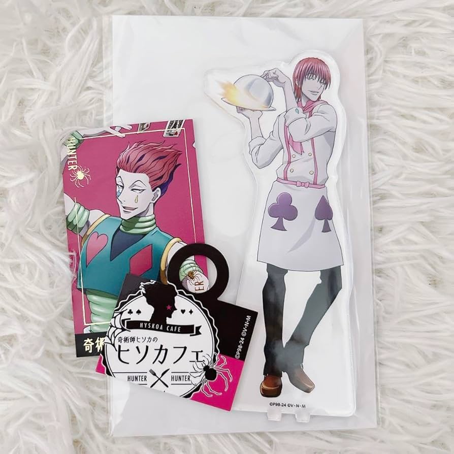 Amazon.co.jp: HUNTER × HUNTER ヒソカフェ ヒソカアクスタ カード EO