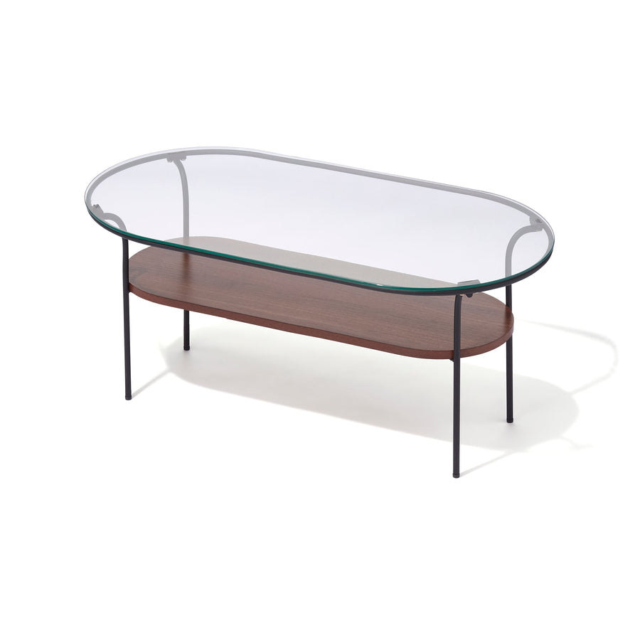 Francfranc(フランフラン) Legato Coffee Table S Black x Brown (W750
